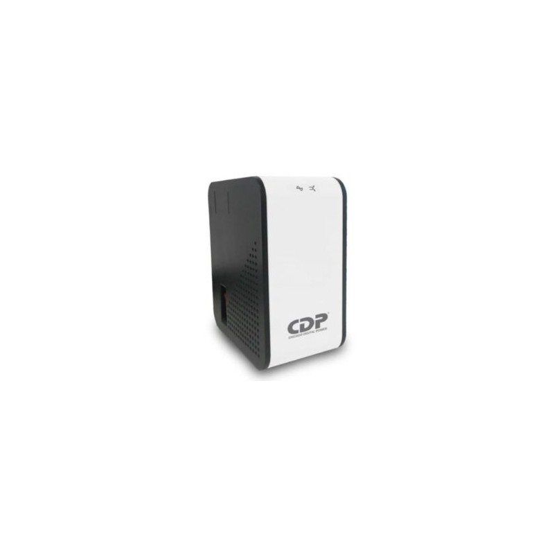 Regulador de voltaje CDP R2C-AVR1008 1000VA/500W indicadores LED de funcionamiento 8 contactos NEMA 5-15R