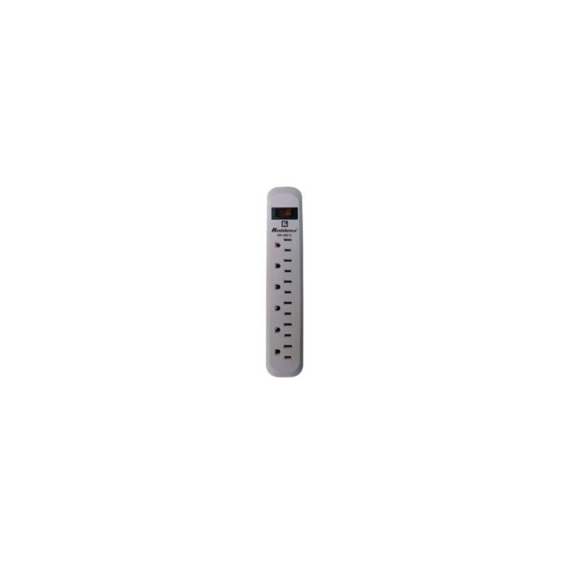 Supresor Koblenz SS-460-C 460 Joules 6 Contactos Aterrizados Switch On/Off