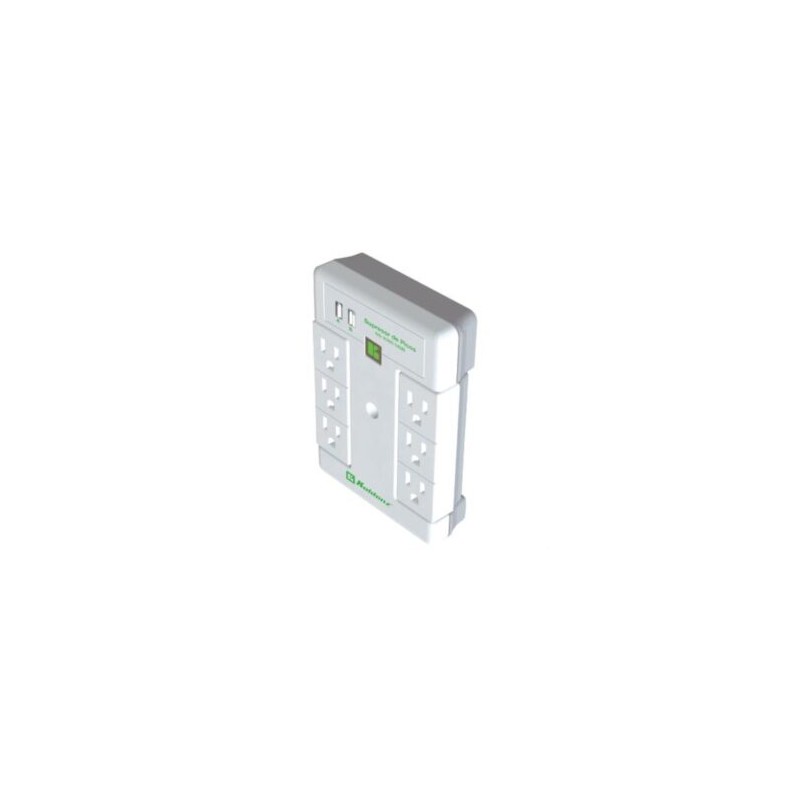 Supresor Picos Koblenz SS2000 USB 2000 Joules 6 Contactos 2 Puertos USB