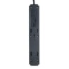Supresor Tripp Lite Sobretensiones Protect 6 Tomacorrientes Cable 1.83m 790 Joules Color Negro