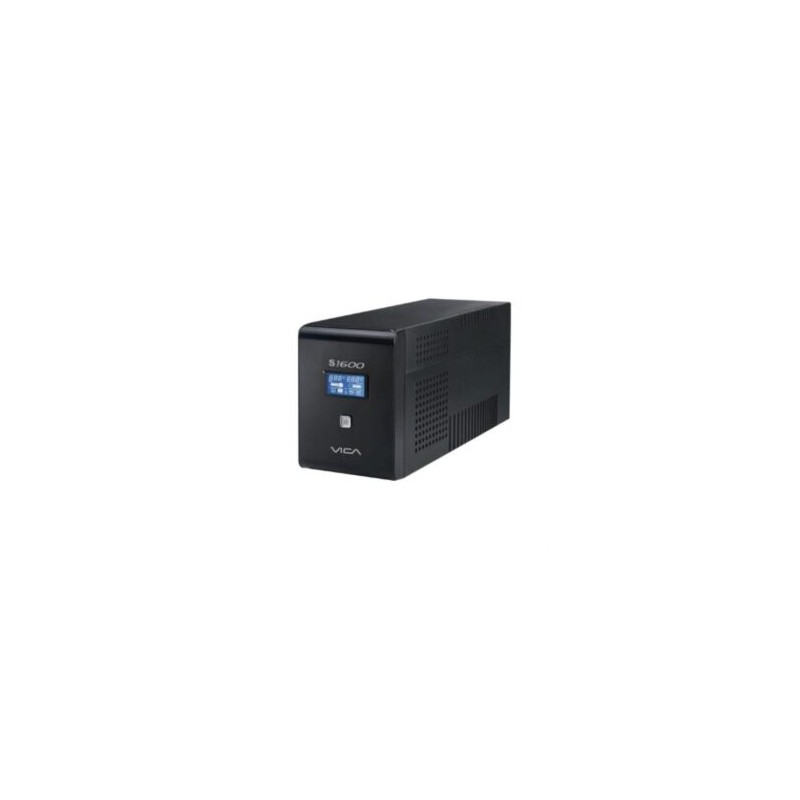 UPS Vica S1600 Regulador Integrado 1600VA/900W 10 Contactos Pantalla LCD