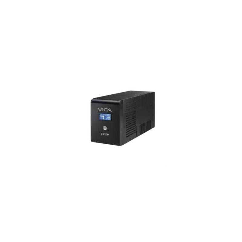 UPS Vica S2200 Regulador Integrado 2200VA/1200W 8 Contactos Pantalla LCD