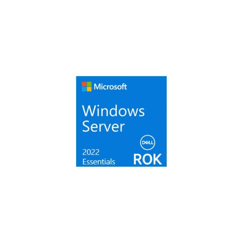 Licencia Dell Windows Server 2022 Essentials ROK (10 cores) S.O