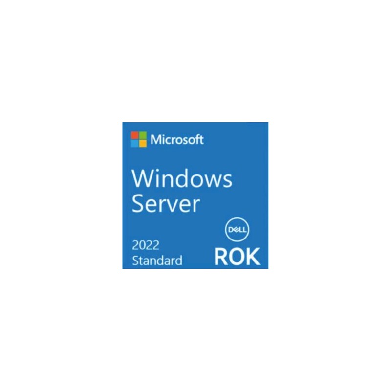 Licencia Dell Windows Server 2022 Standard ROK 16 Cores