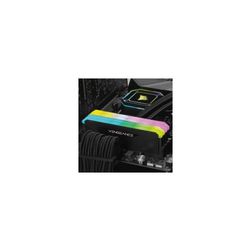 Memoria RAM Corsair Vengeance RS 8GB DDR4 3200MHz DIMM RGB XMP Negro CL16