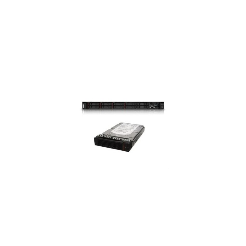 Bundle Lenovo ThinkSystem SR250 V2 1xIntel Xeon E-2388G 8C + disco duro SAS 512e de 2.5? y 1.8 TB