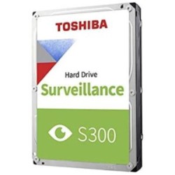 Disco Duro Interno Toshiba S300 Surveillance 10TB 3.5? 7200RPM SATA lll 6Gbit/s Caché 256MB para Videovigilancia