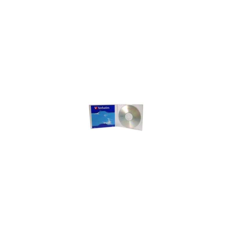 Disco VERBATIM CD-R 52X 80Min 700MB Slim Case