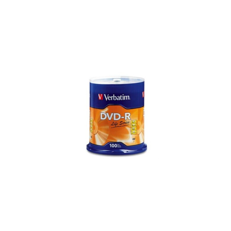 DVD-R Verbatim 4.7GB/120min 16X C/100