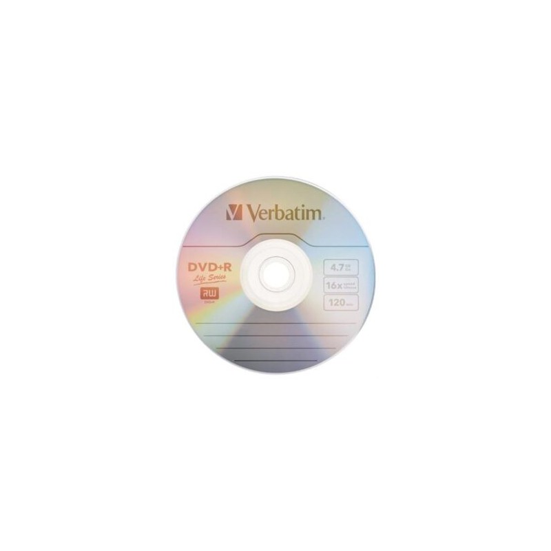 DVD+R Verbatim 4.7GB 16X Spindle C/50