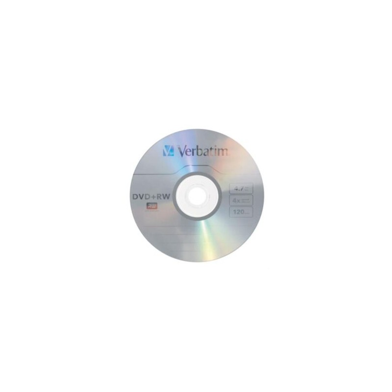 DVD+RW Verbatim 4X 4.7 GB 10PK Slim Case