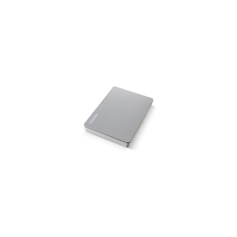 Disco Duro Externo Toshiba Canvio Flex 2TB 2.5? USB Type C USB 3.2 Gen 1 Color Plata para Windows y Mac
