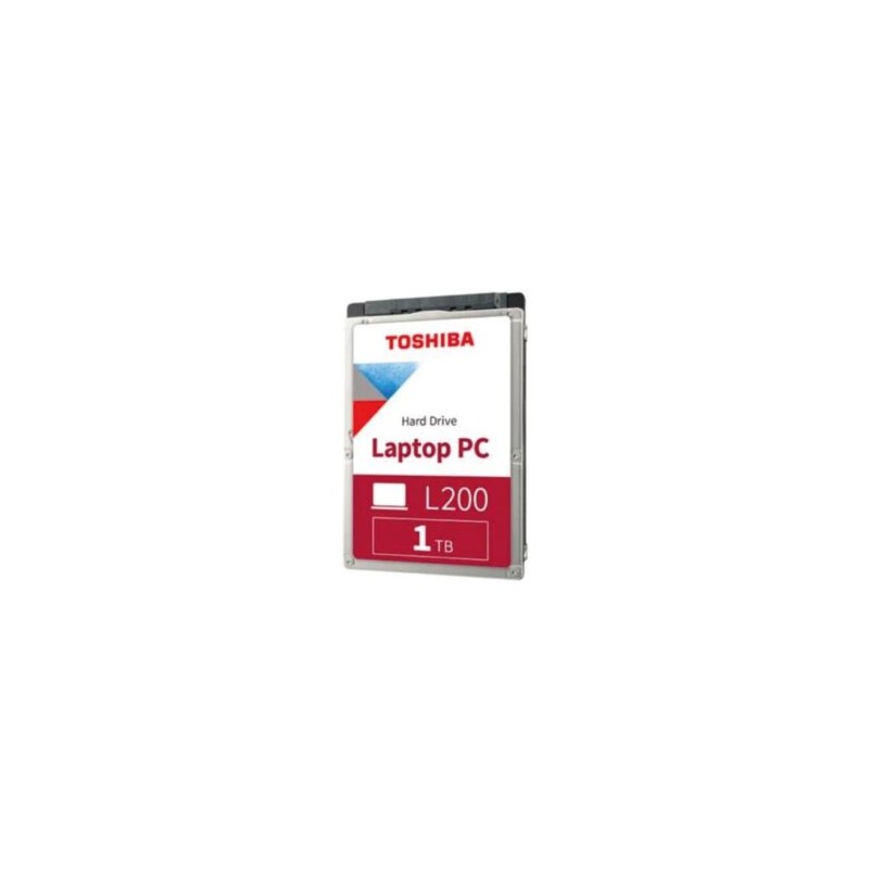 Disco Duro Interno para Laptop Toshiba L200 2.5 1TB SATA III 6Gbit/s 5400RPM 128MB Cache