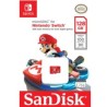 Memoria Micro SD SanDisk Nintendo Switch 128GB Micro SDXC Clase 3 Brand Mario Bros Color Rojo SDSQXAO-128G-GNCZN