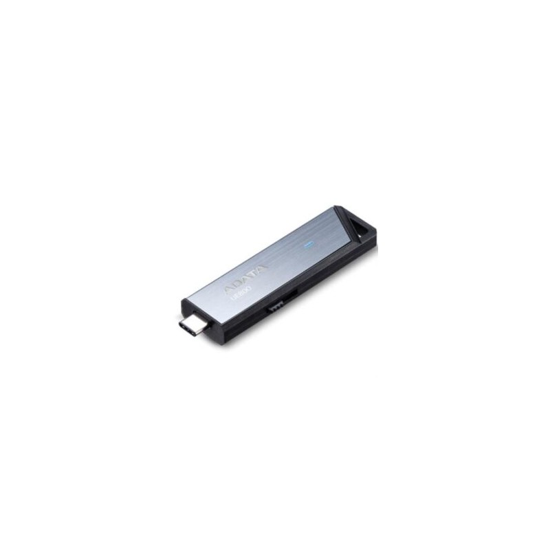 Memoria USB Adata UE800 256GB Flash Drive Tipo C 3.2 Color Plata Metálica