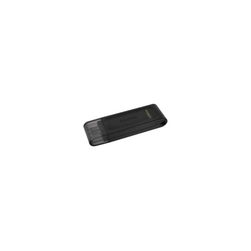 Memoria USB Kingston DataTraveler 70 128GB USB-C Color Negro
