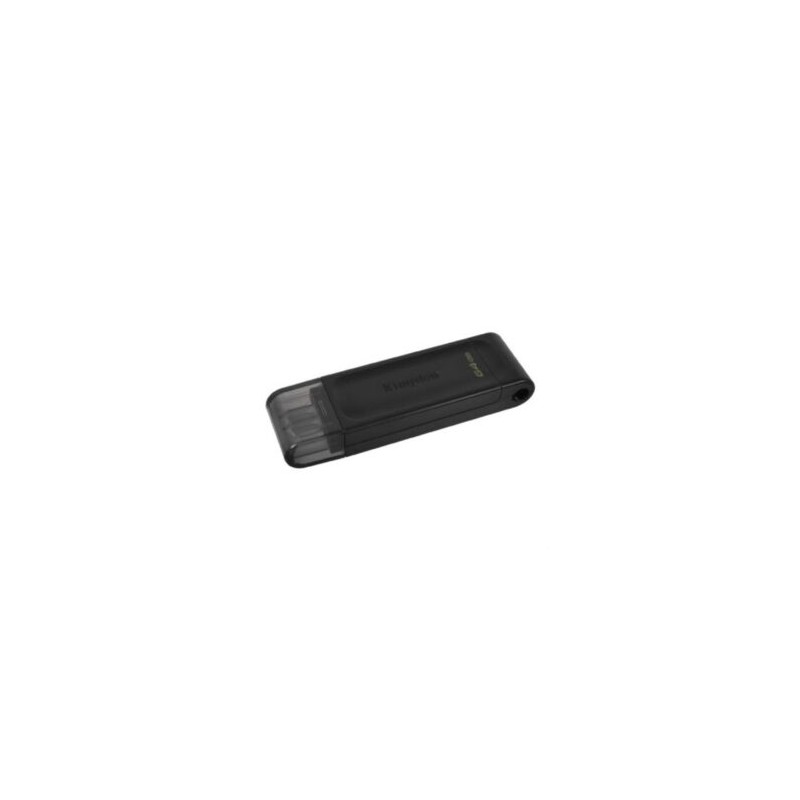 Memoria USB Kingston DataTraveler 70 64GB USB-C Color Negro