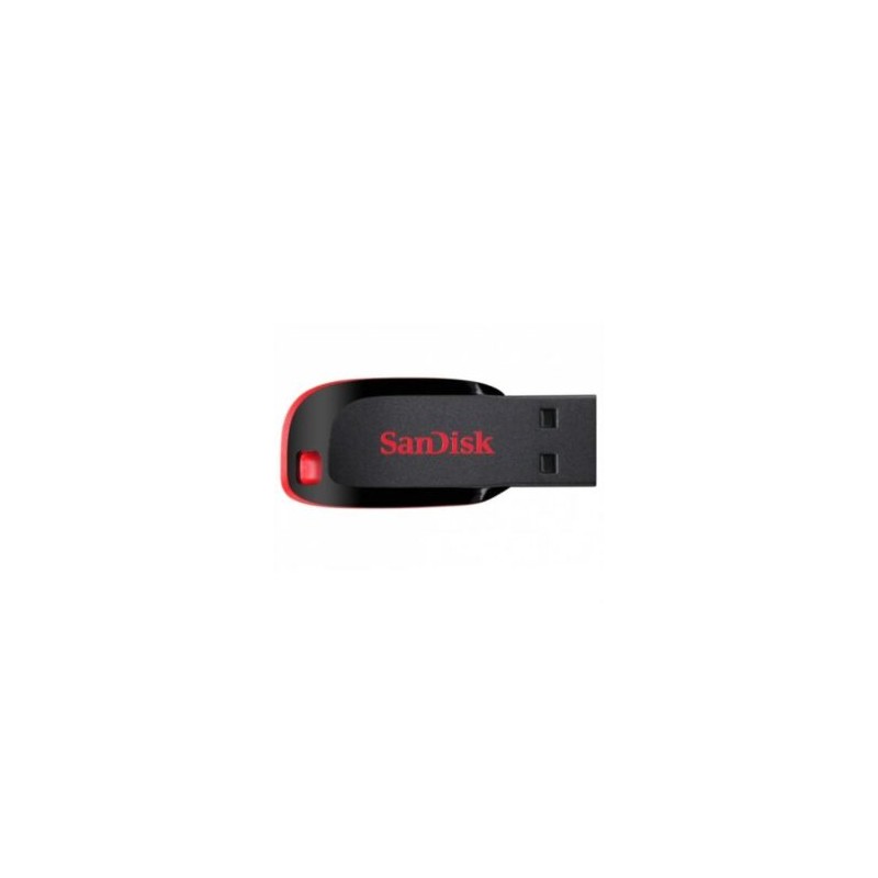 Memoria USB SanDisk Flash Cruzer Blade 64GB USB 2.0 Color Negro SDCZ50-064G-B35