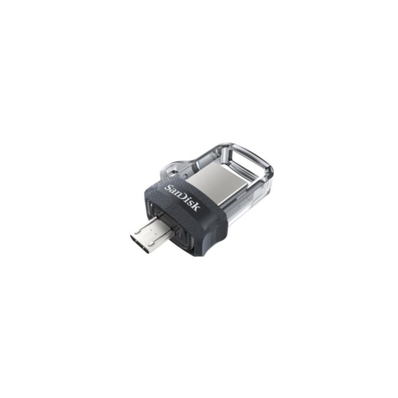 Memoria USB SanDisk Ultra Dual Drive M3.0 128 GB Color Negro