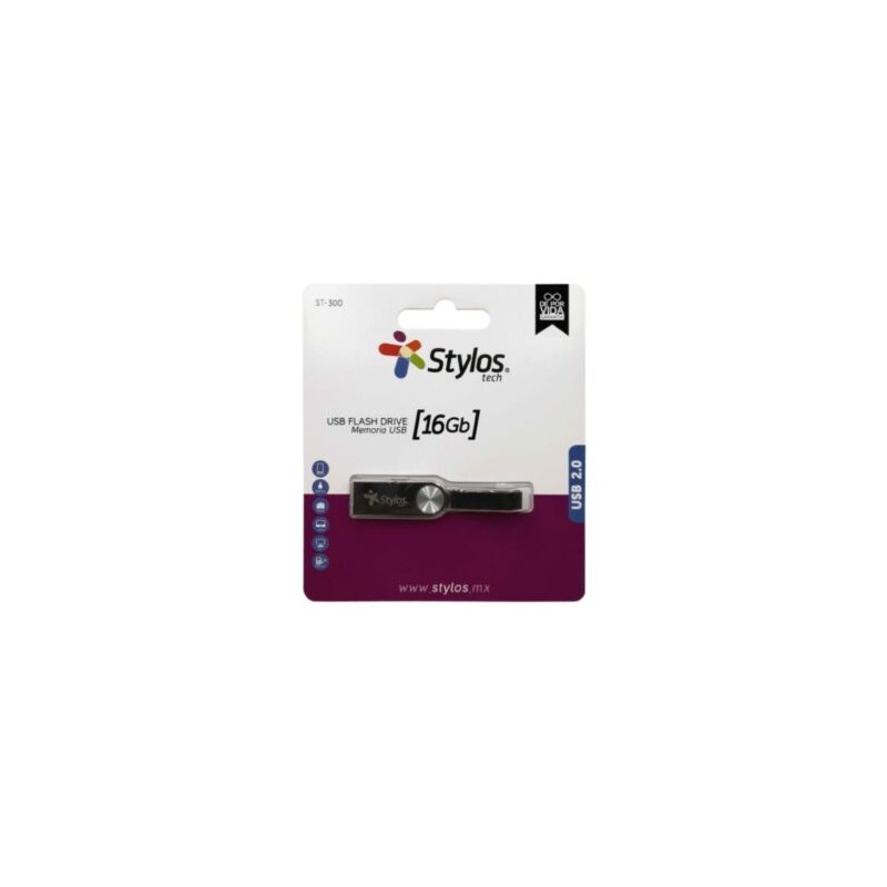 Memoria USB Stylos ST300 Flash 16GB USB 2.0