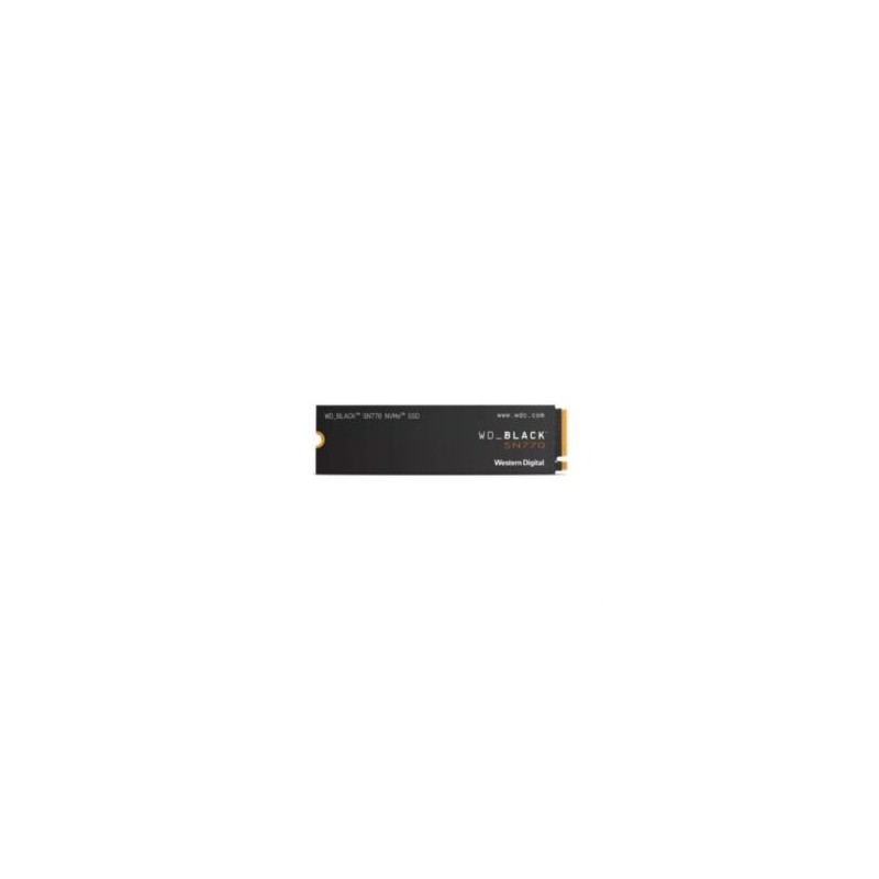 SSD Interno Western Digital Black SN770 500GB M.2 2280 PCIe 4.0 NVMe Lect 5000/4000 MBs Alto Rendimiento WDS500G3X0E