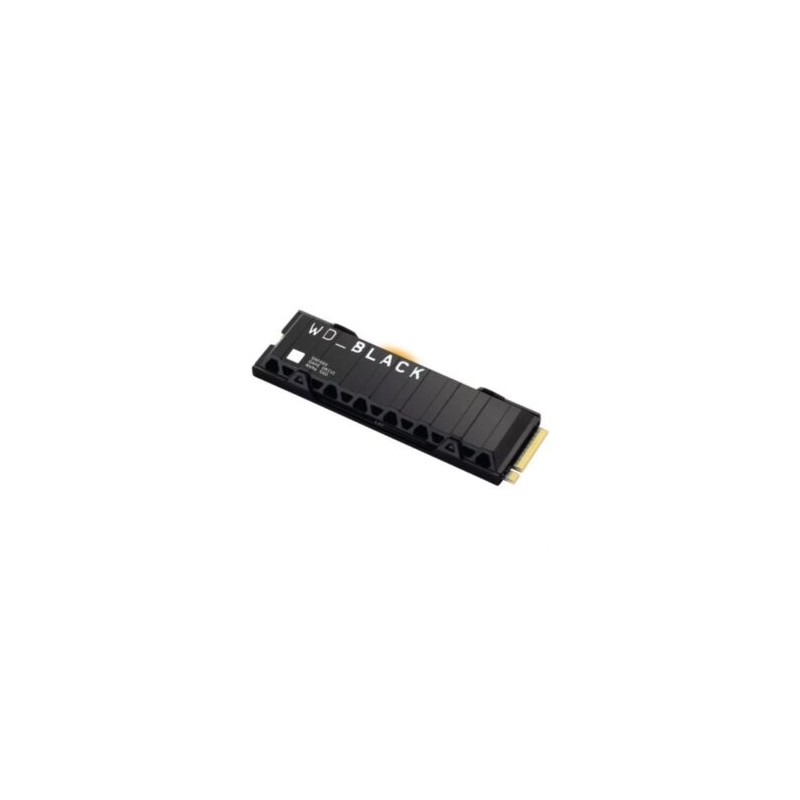 SSD Interno Western Digital Black SN850X 1TB M.2 2280 PCle 4.0 NVMe Lect 7300/6300 MBs para Windows y PS5 con Disipador