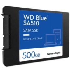 SSD Interno Western Digital Blue SA510 500GB 2.5? 7mm SATA lll Lect 555/440 MBs para PC y Lap