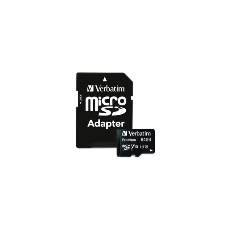 Tarjeta de Memoria MicroSDXC Verbatim ValueLife 64 GB Clase10
