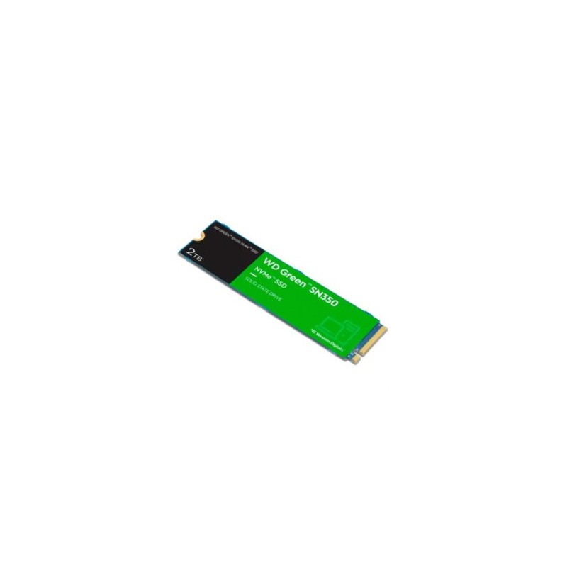 Unidad De Estado Solido SSD Interno Western Digital Green SN350 2TB M.2 2280 PCIe 3.0 NVMe Lectura 3200/3000 MBs