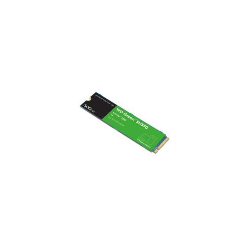 Unidad De Estado Solido SSD Interno Western Digital Green SN350 500GB M.2 2280 PCIe 3.0 NVMe Lect 2400/1500 MBs para PC