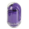 Audífonos Inalámbricos Perfect Choice TWS Estuche Transparente ClearBeat con Indicador de Carga Color Morado