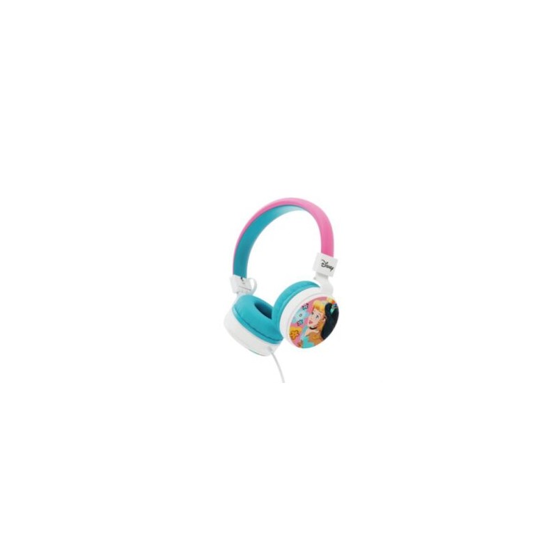 Audífonos Alámbricos XTech XTH-D274PS Diadema Disney Princesas Plegable con Cable Micrófono y Bluetooth