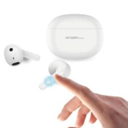 Audífonos Argomtech Skeipods E55 Inalámbricos Control Táctil Color Azul