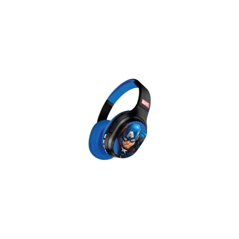 Audífonos Inalámbricos XTech XTH-D660CA Capitán América Marvel Diadema Plegable y Giratoria con Micrófono y Bluetooth