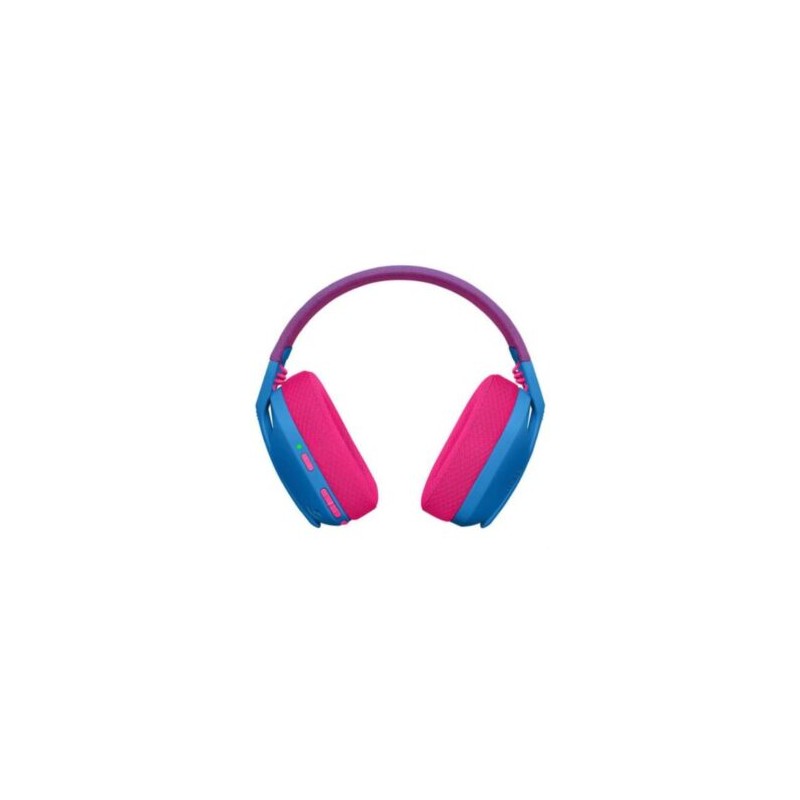 Audífonos Logitech Gaming G435 Inalámbricos Micrófono Lightspeed Color Azul-Frambuesa
