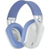 Audífonos Logitech Gaming G435 Inalámbricos Micrófono Lightspeed Color Blanco-Lila