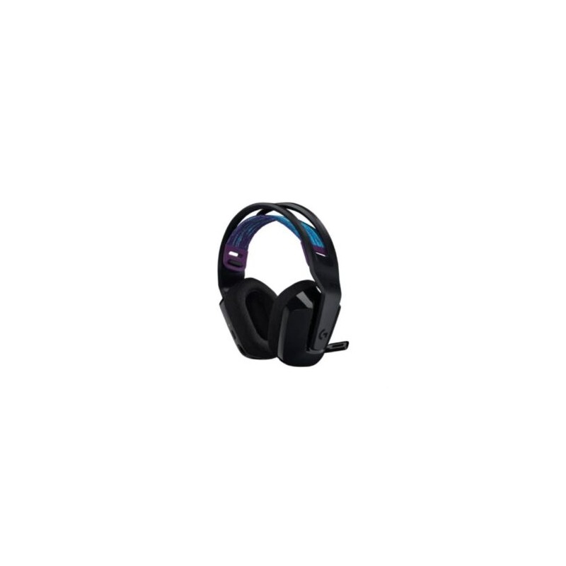 Audífonos Logitech Gaming G535 Lightspeed Inalámbricos Micrófono Color Negro
