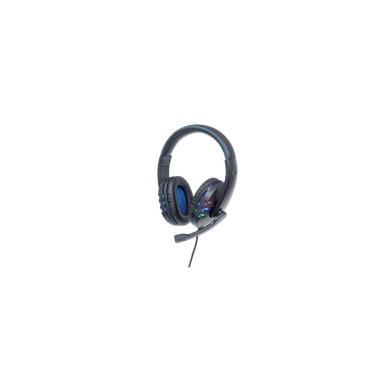 Audífonos Manhattan Gaming Micrófono USB Color Negro