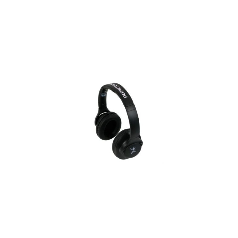 Audífonos Perfect Choice All Time Bluetooth Inalámbricos Diadema Plegable Color Negro