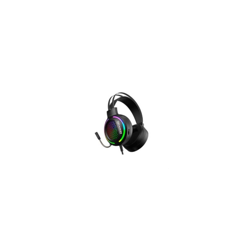 Audífonos Gamer Dragon XT Conexión USB RGB Micrófono