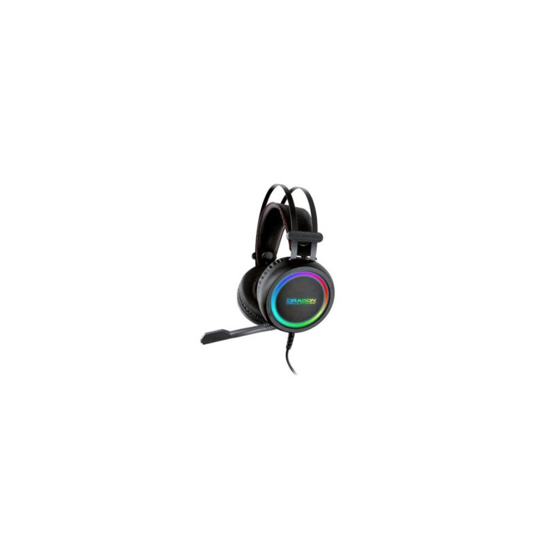 Audífonos Gamer Dragon XT Micrófono Iluminado RGB 3.5mm