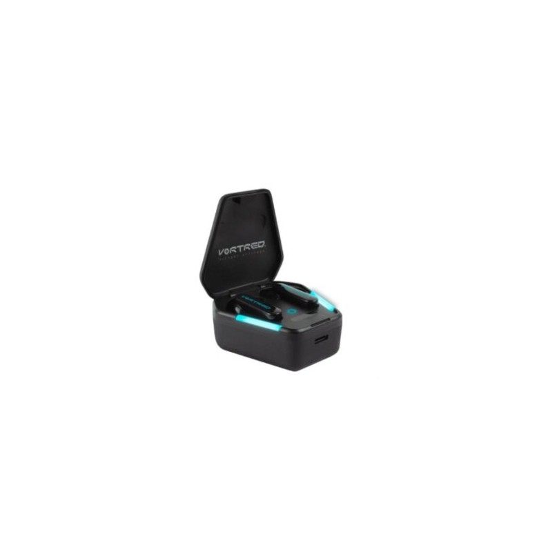 Audífonos Gaming Vortred WAR Inalámbricos TWS Bluetooth Color Negro