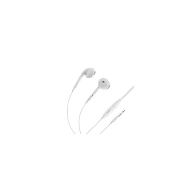 Audífonos Steren Manos Libres Cable Delgado Color Blanco