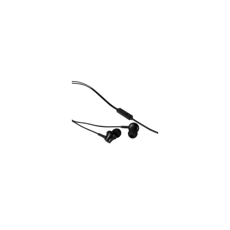 AUDIFONOS VORAGO EP-104 3.5MM NEGRO MANOS LIBRES ALMOHADILAS INTERCAMBIABLES