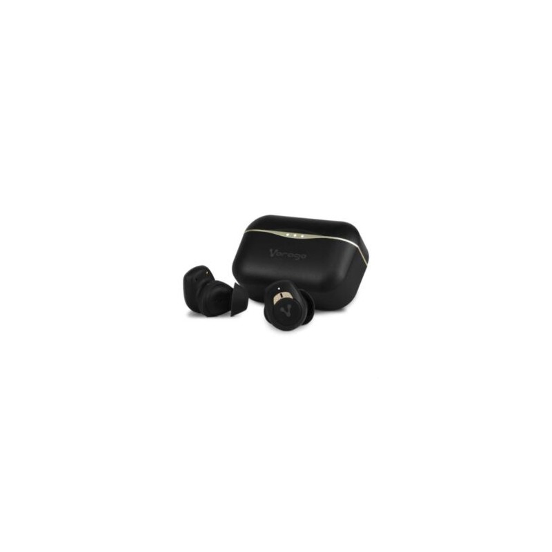 Audífonos Vorago ESB-600-ANC Bluetooth TWS IPX5 Touch Cancelación de Activa de Ruido Estuche de Carga Color Negro