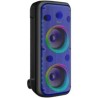 Bafle Steren Doble 8? 600W PMPO Profesional Batería Recargable Luz LED