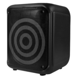 BAFLE VORAGO KSP-350 NEGRO 8? 30WATTS RMS TECNOLOGIA DSP / USB / MSD/ 3.5MM /  RECARGABLE / TWS BT 5HRS CARGA USB TIPO C / MICRO