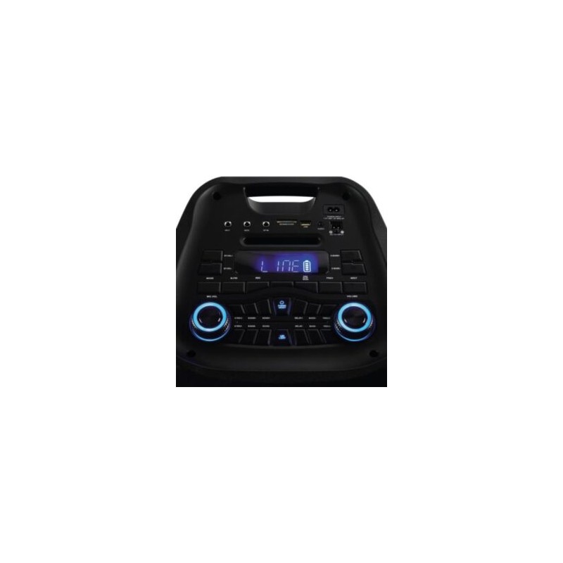 BAFLE VORAGO KSP-600 DOBLE 10 quot 2 80W RMS BT TWS  MCROFONO INAL USB TF RGB