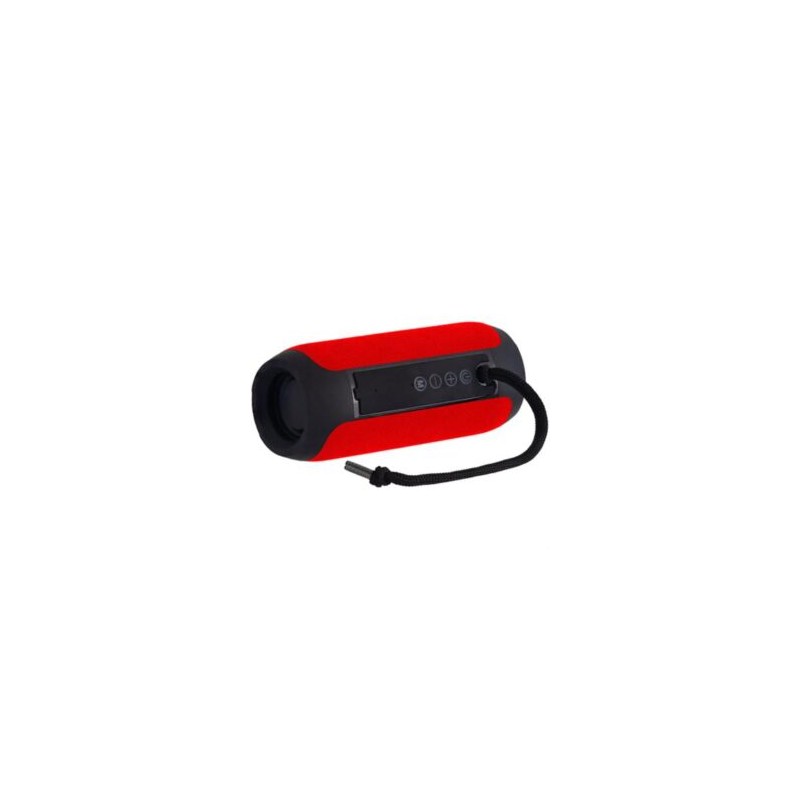 Bocina Argomtech DrumBeats X 1200mAh Inalámbrico Bluetooth/USB/Micro SD Color Rojo