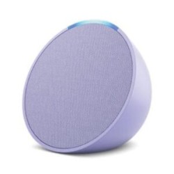 Bocina Inteligente Alexa Amazon Echo Pop Proyección Frontal de 1.95? Wi-Fi/Bluetooth Color Lavanda